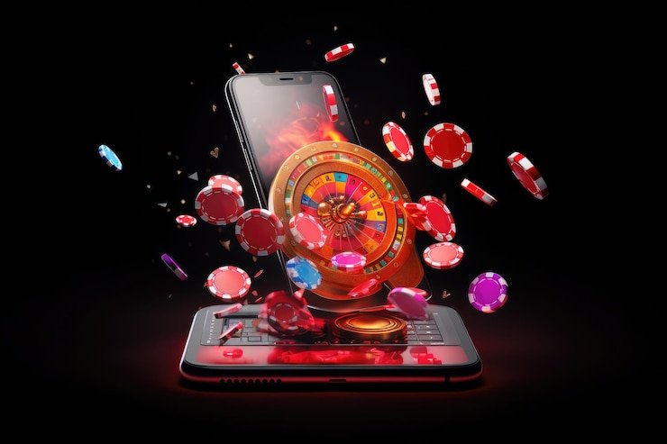 Pengguna memeriksa kode promo lewat mobile
